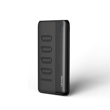 Lenyes PX135P Led Işık Göstergeli Taşınabilir Powerbank 10W 10000mAh Siyah