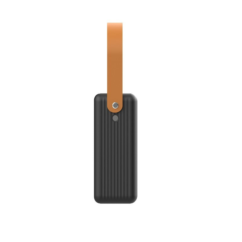 Lenyes PX892D LED Göstergeli Taşınabilir Askılı ve Led Işıklı Powerbank 22.5W 80.000mAh Siyah