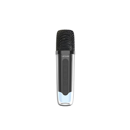 Lenyes S226 RGB Işıklı Askılı Mikrofonlu Bluetooth Speaker Hoparlör v5.3 Siyah