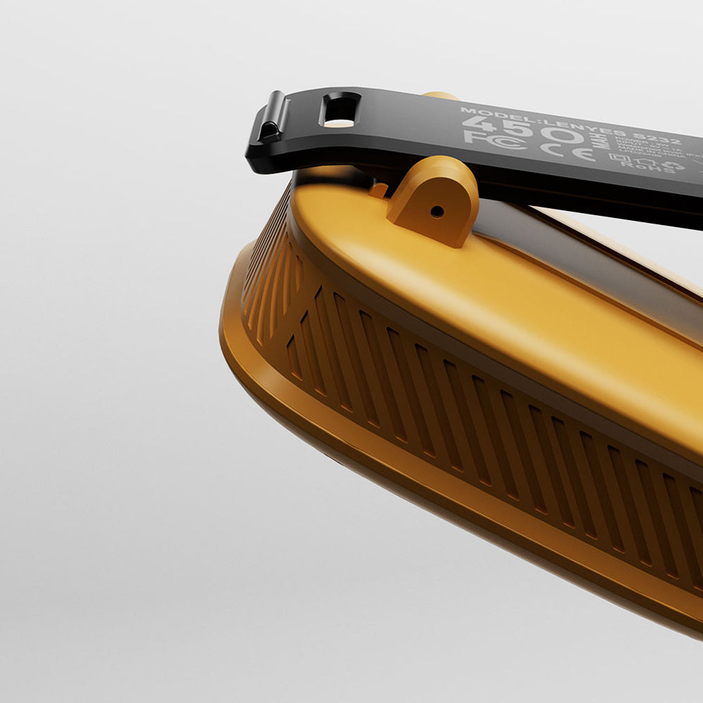 Lenyes S232 TWS Mandallı Bluetooth Speaker Hoparlör v5.4 Siyah