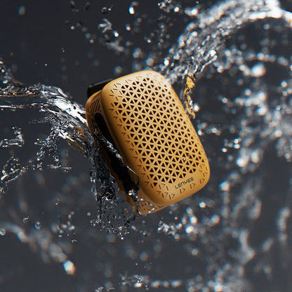 Lenyes S232 TWS Mandallı Bluetooth Speaker Hoparlör v5.4 Beyaz