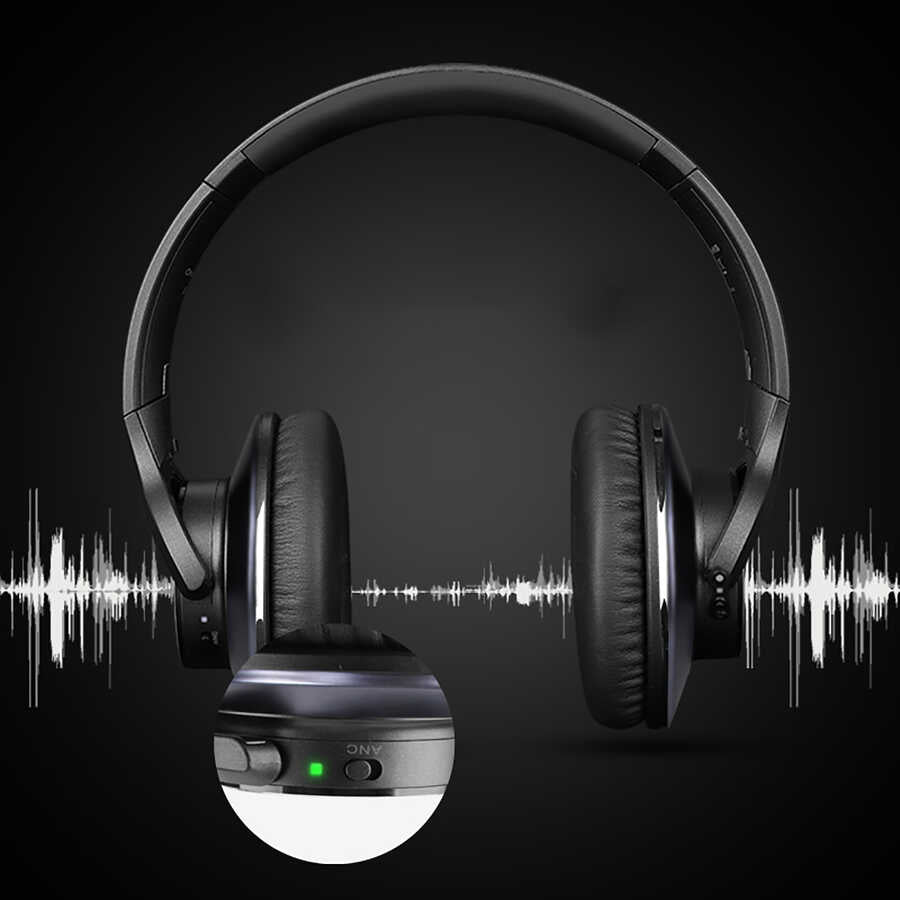 Oneodio A10 ANC Bluetooth Kulaklık Siyah