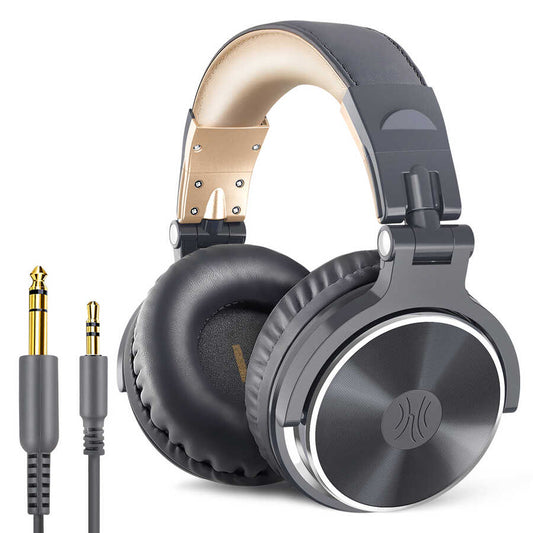 Oneodio Pro 10 3.5mm Kulaklık Gold-Gri