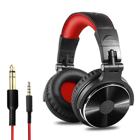 Oneodio Pro 10 3.5mm Kulaklık Siyah-Kırmızı