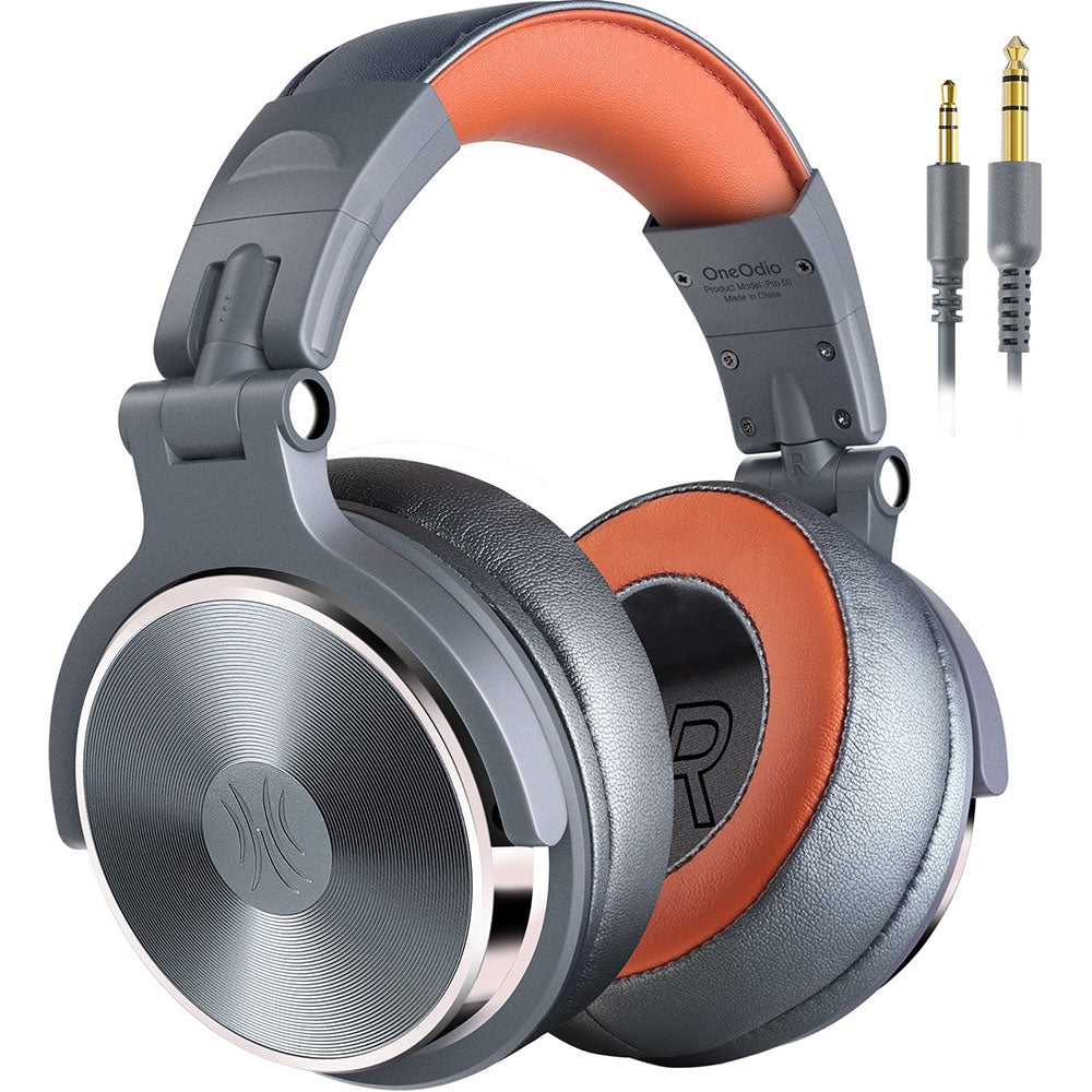 Oneodio Pro 50 Space Gray 3.5mm to 6.35mm DJ Kulaklık Gri