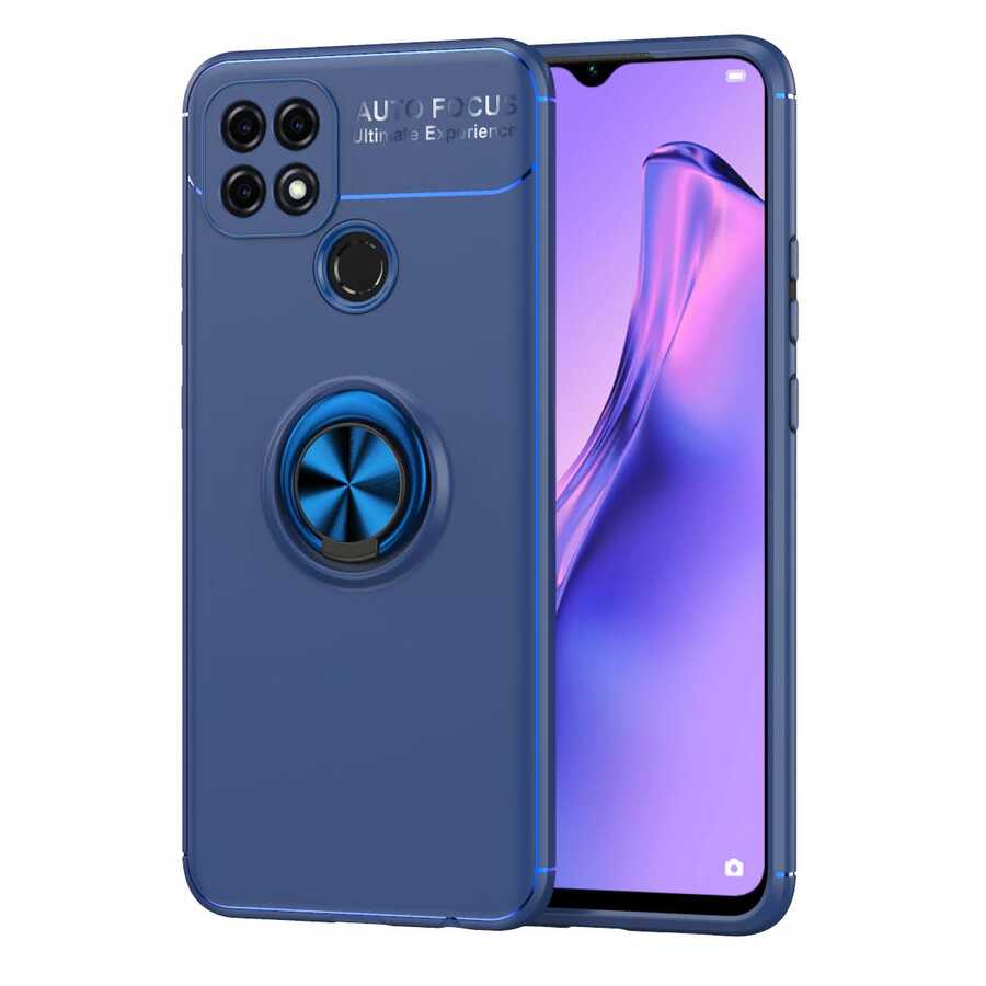 Oppo A15S Kılıf Zore Ravel Silikon Kapak