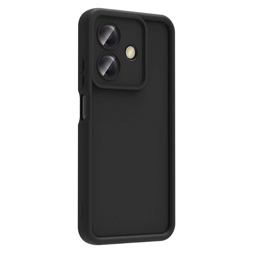 Oppo A3 Kılıf Kamera Korumalı Zore Ananas Kapak Siyah