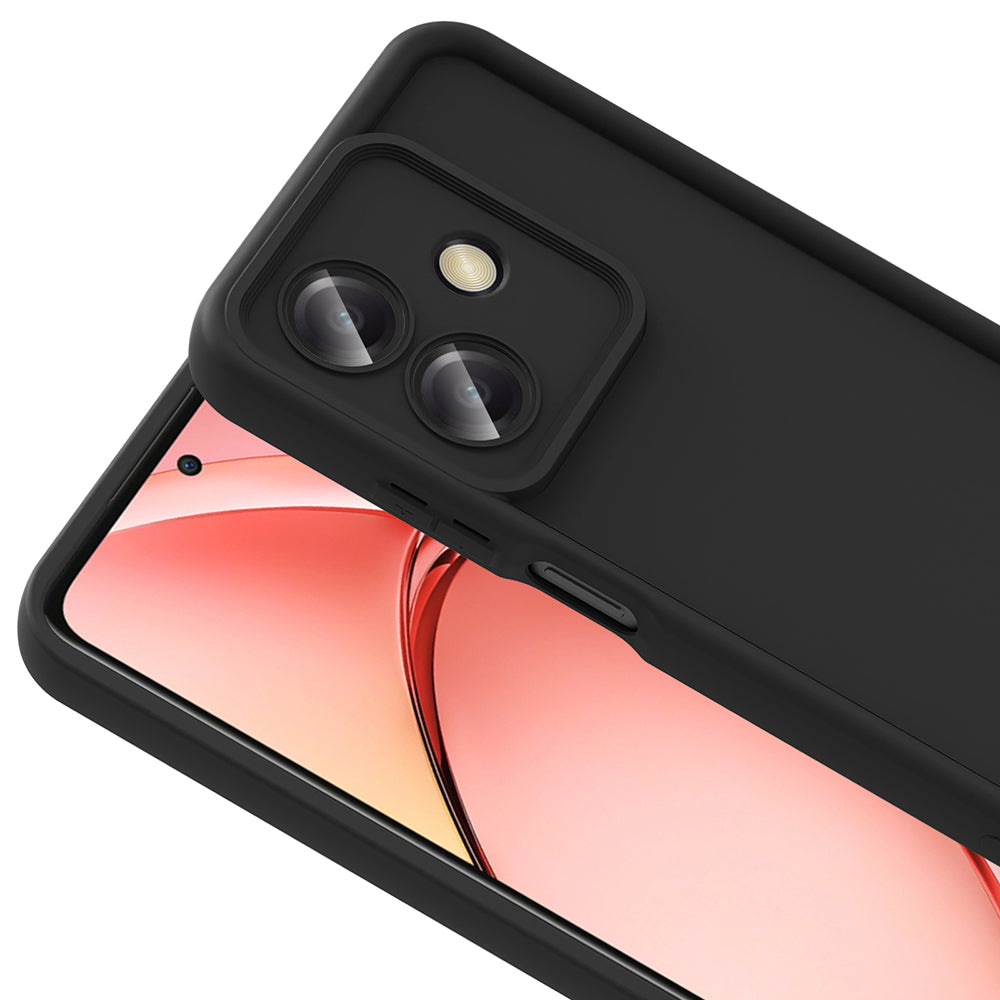 Oppo A3 Kılıf Kamera Korumalı Zore Ananas Kapak Pembe