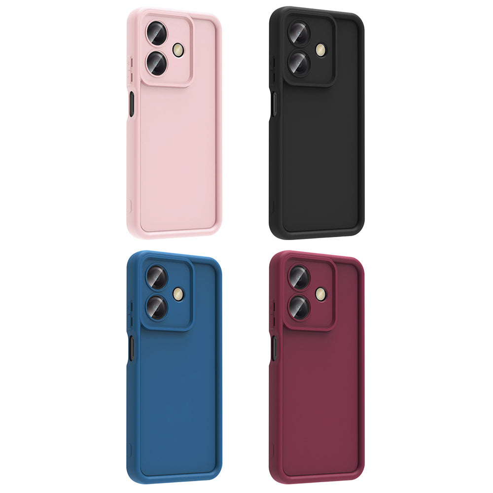 Oppo A3 Kılıf Kamera Korumalı Zore Ananas Kapak Pembe