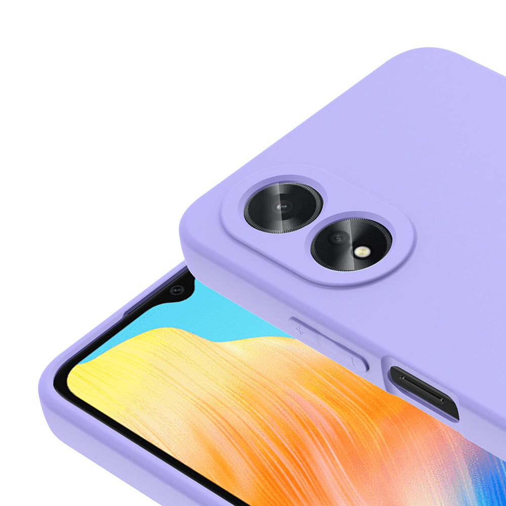 Oppo A38 Case Zore Mara Launch Cover Dark Purple