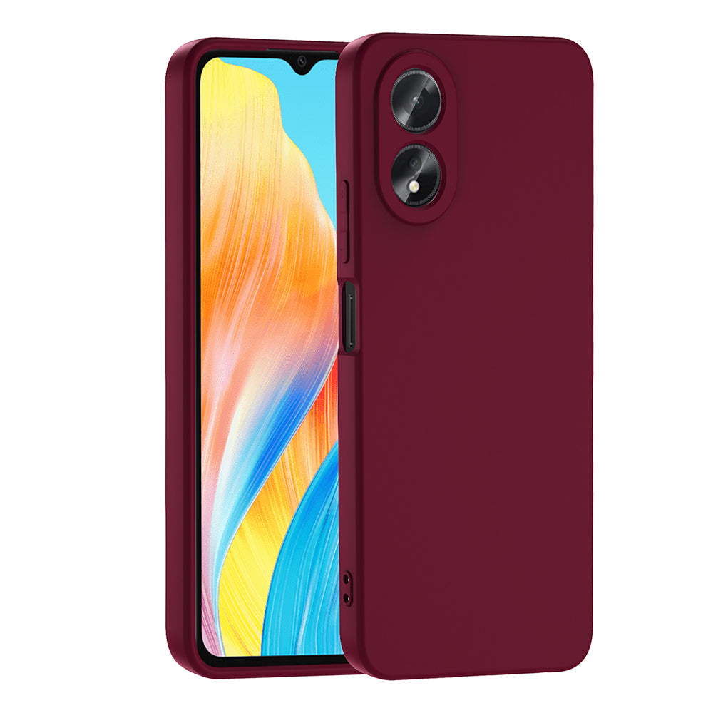 Oppo A38 Case Zore Mara Launch Cover Dark Purple