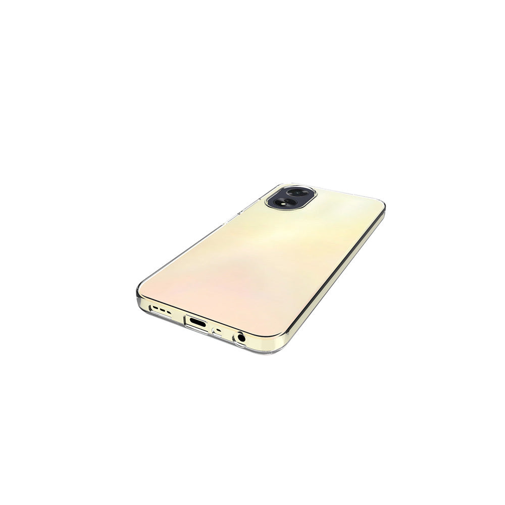 Oppo A38 Case Zore Super Silicone Cover Transparent