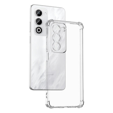 Oppo A5 Kılıf Zore 2mm Anti Shock Silikon Şeffaf