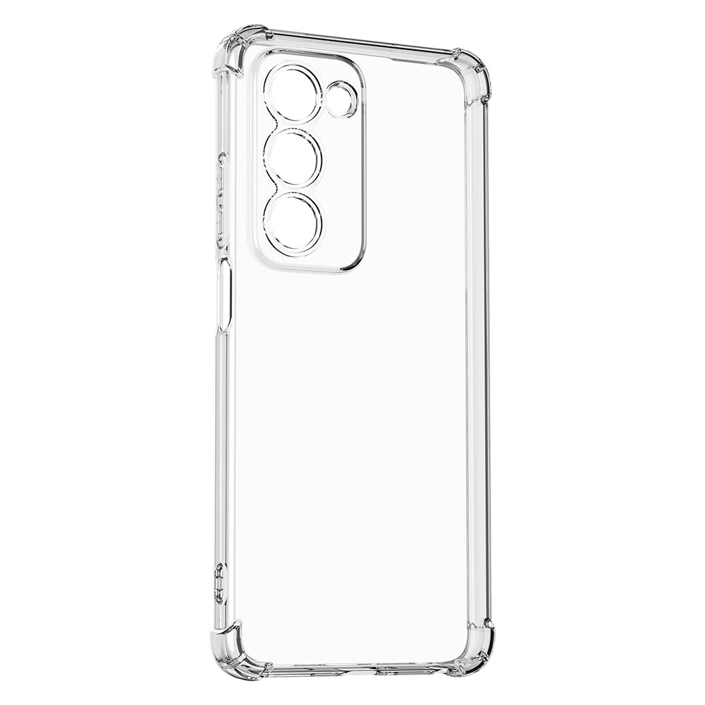 Oppo A5 Kılıf Zore 2mm Anti Shock Silikon Şeffaf