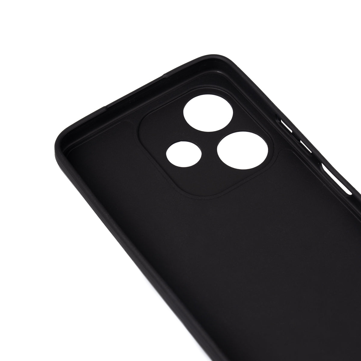 Oppo A5 Pro Kılıf Zore Biye Silikon Siyah