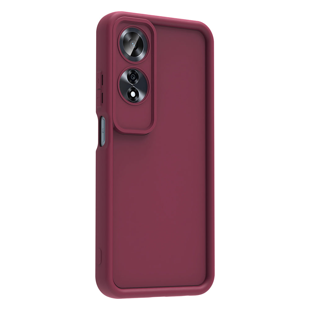 Oppo A60 Kılıf Kamera Korumalı Zore Ananas Kapak Pembe