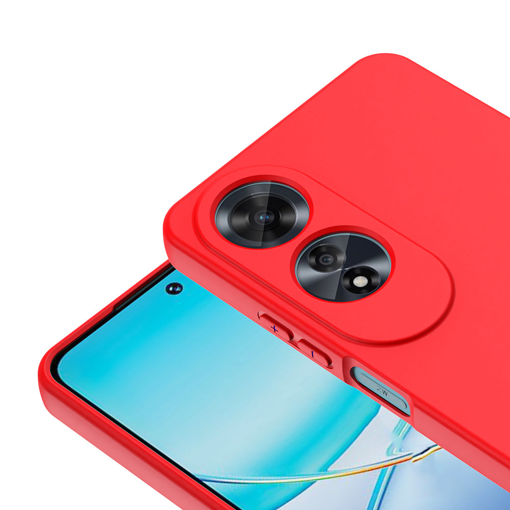 Oppo A60 Case Zore Mara Launch Cover Lilac