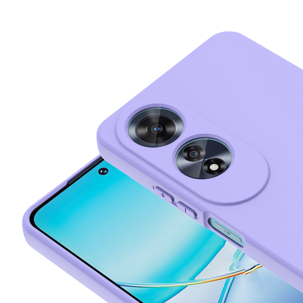 Oppo A60 Case Zore Mara Launch Cover Navy Blue