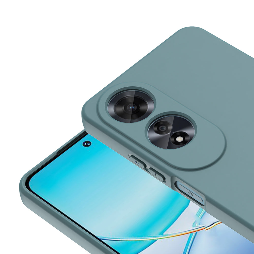 Oppo A60 Case Zore Mara Launch Cover Navy Blue