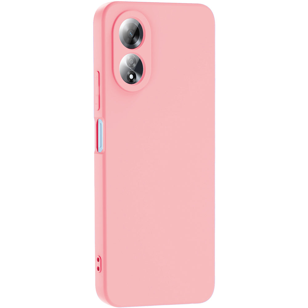 Oppo A60 Case Zore Mara Launch Cover Pink