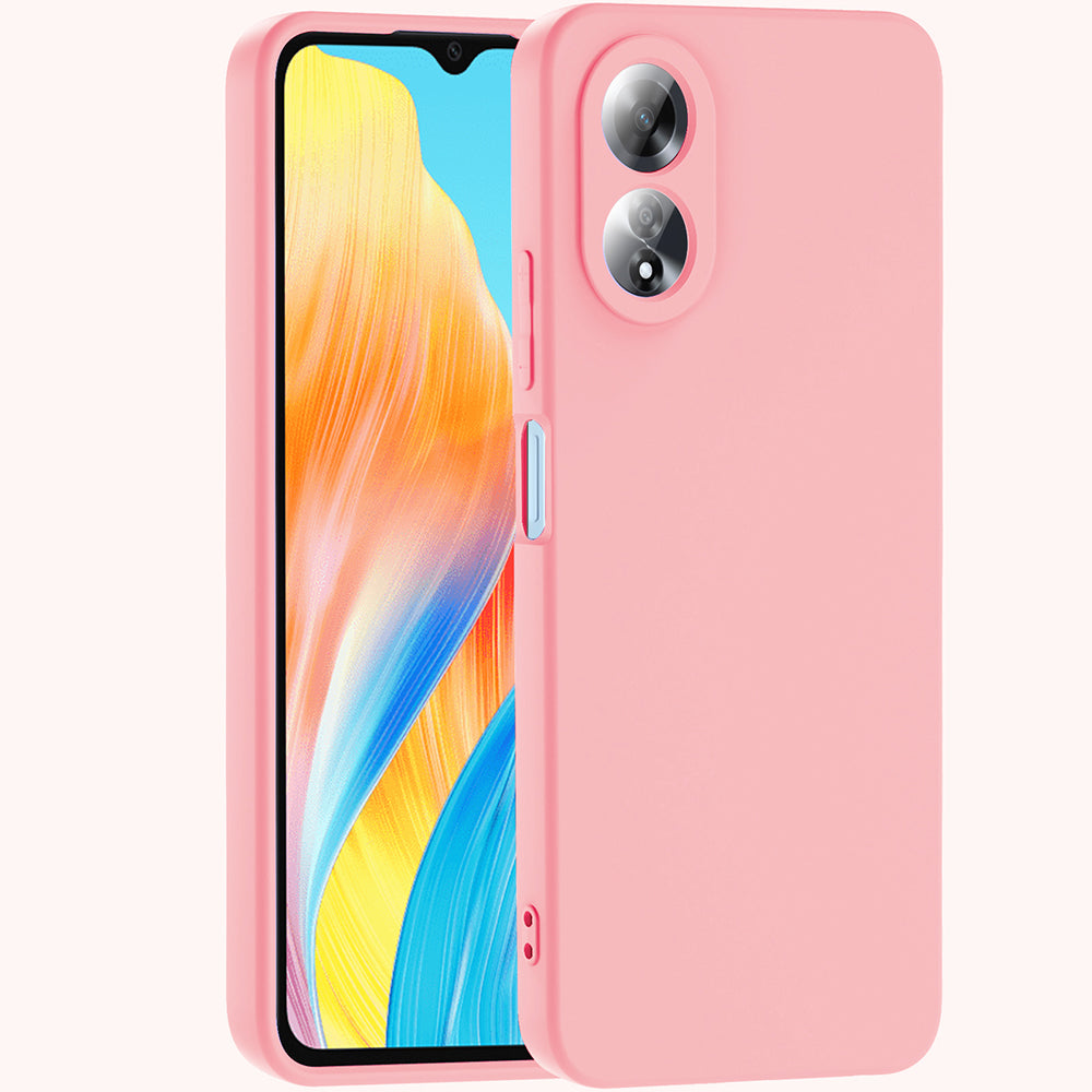 Oppo A60 Case Zore Mara Launch Cover Pink