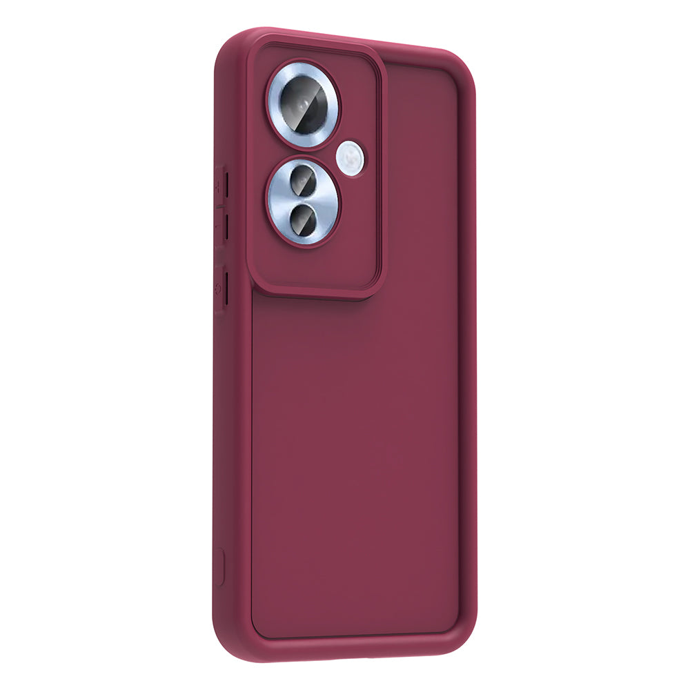 Oppo Reno 11F Kılıf Kamera Korumalı Zore Ananas Kapak Koyu Yeşil