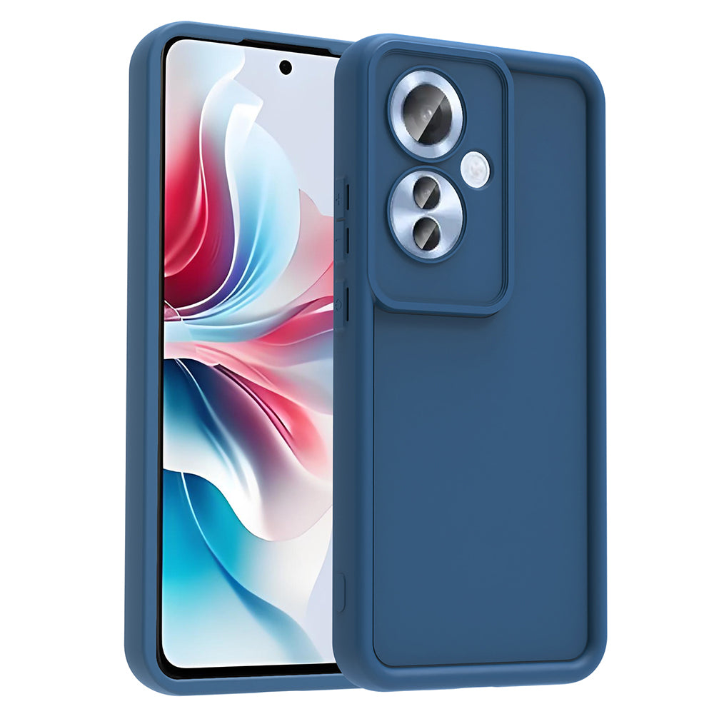 Oppo Reno 11F Kılıf Kamera Korumalı Zore Ananas Kapak Koyu Yeşil