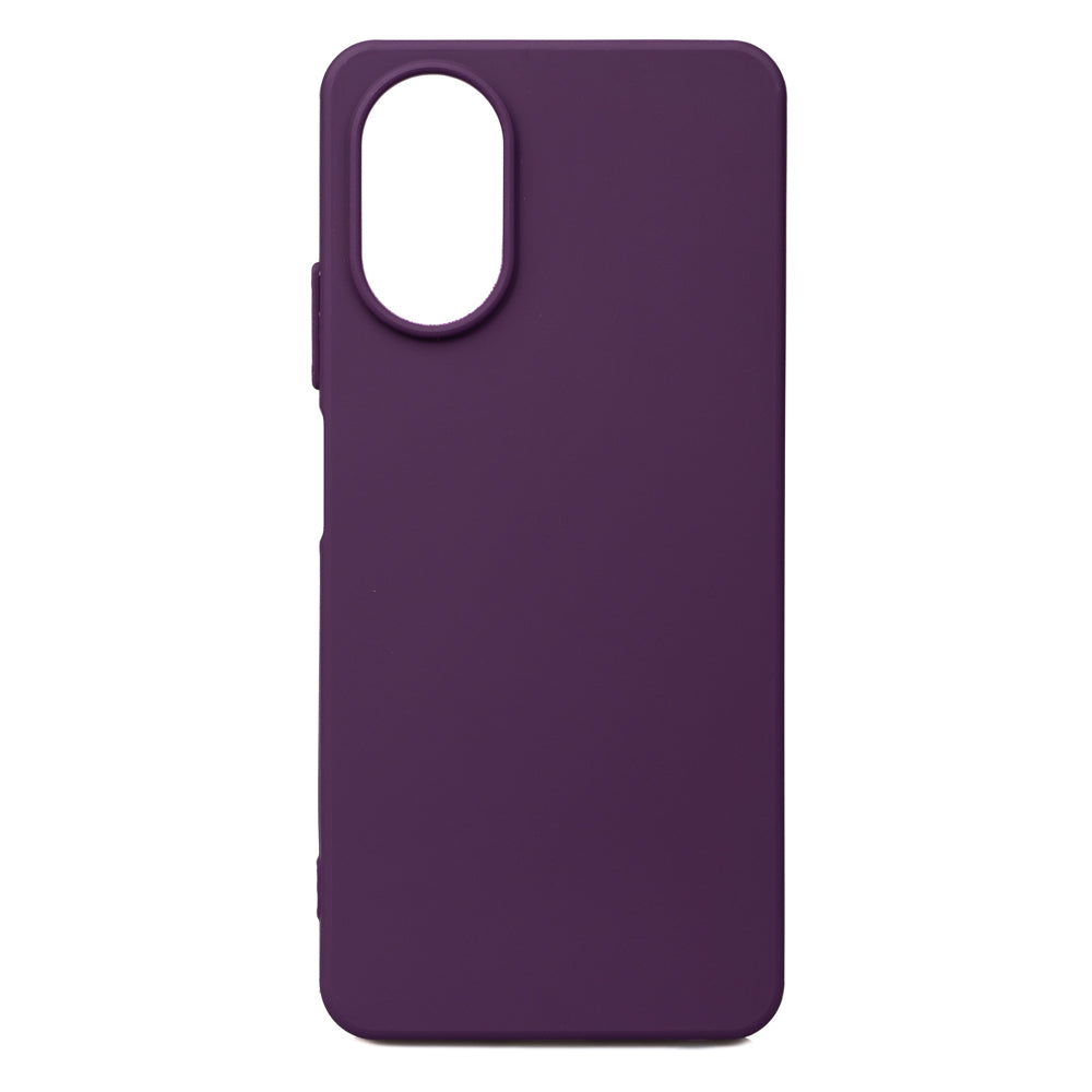 Oppo A38 Case Zore Bias Silicone Purple