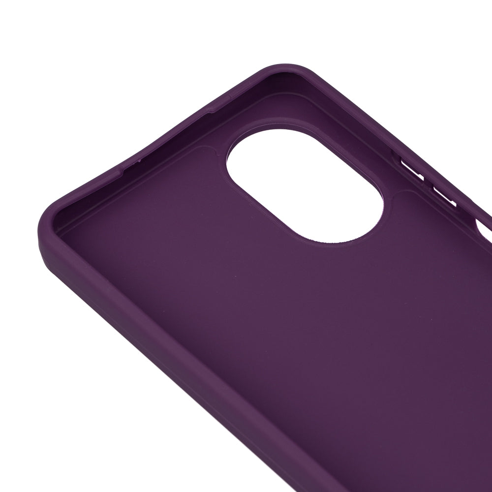 Oppo A38 Case Zore Bias Silicone Lilac