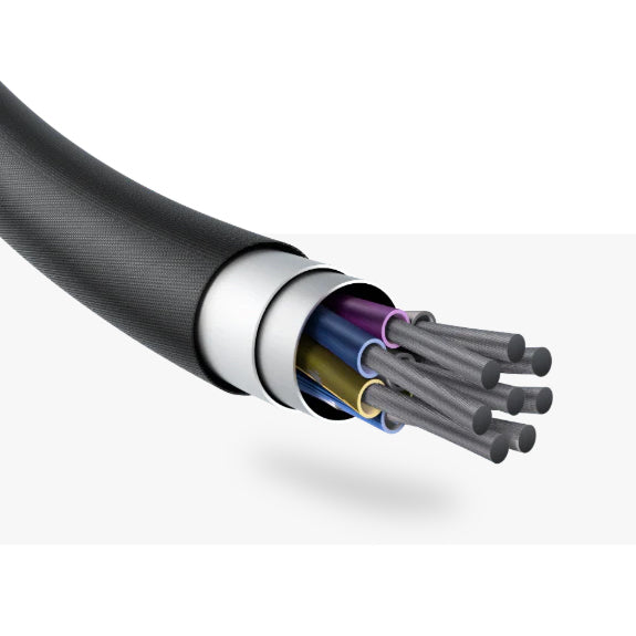 Pitaka Flex Braided Örgülü Tasarımlı Type-C to Type-C PD Data ve Şarj Kablosu 60W 1.2M Beyaz