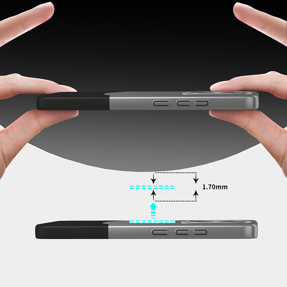 Poco X7 Pro Kılıf Mıknatıslı Zore Duble Kapak Siyah