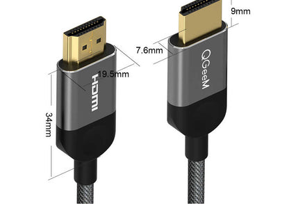 Qgeem QG-AV14 HDMI Kablo 5M Siyah