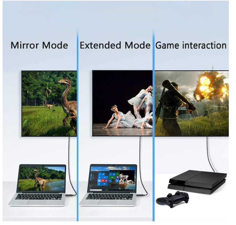 Qgeem QG-AV15 HDMI Kablo 10M Siyah