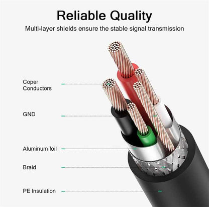 Qgeem QG-CVQ20 Usb Type-A To Usb Type-B Kablo 1.83M Siyah
