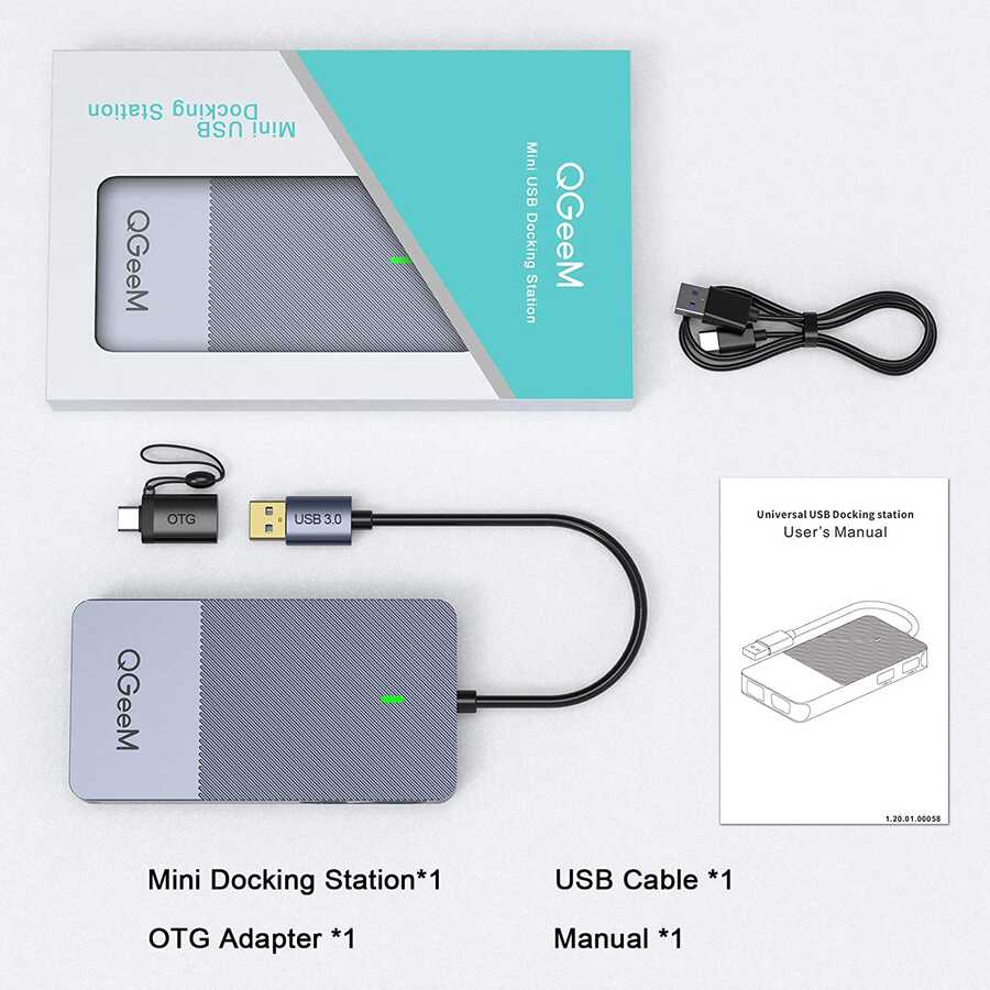 Qgeem QG-D3908 Usb Hub Siyah