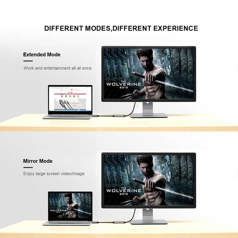 Qgeem QG-HD02 HDMI To Mini Display Port Dönüştürücü Siyah