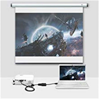 Qgeem QG-HD04 HDMI To VGA Dönüştürücü Siyah