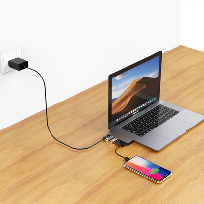 Qgeem QG-UH06 Usb Hub Siyah