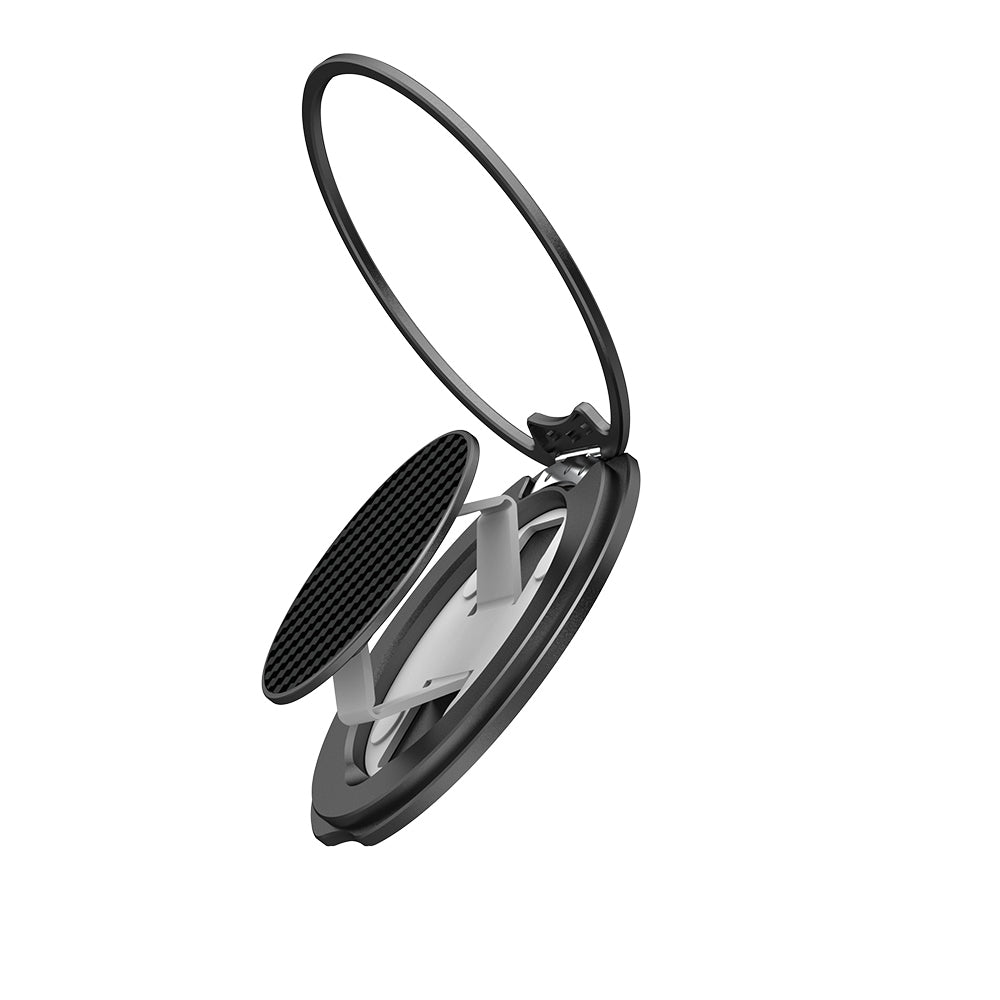 Raptic Defeme FreeFlow 360 Derece Dönebilen Karbon Fiber Tasarımlı Parmak Ring Stand Kırmızı