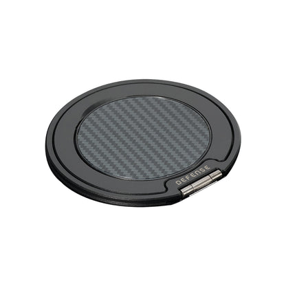Raptic Defense Serisi Magnetik Özellikli 360 Derece Dönebilen Parmak Ring Stand Siyah