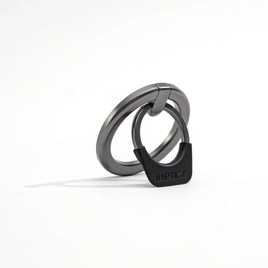 Raptic Magnetic 360 Degree Rotating Finger Ring Stand Smoked