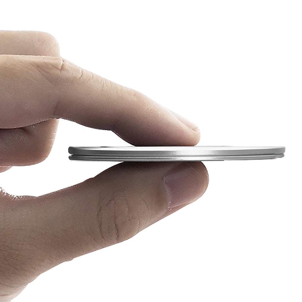 Raptic Mirror Serisi Magnetik Özellikli Aynalı 360 Derece Dönebilen Parmak Ring Stand Gümüş