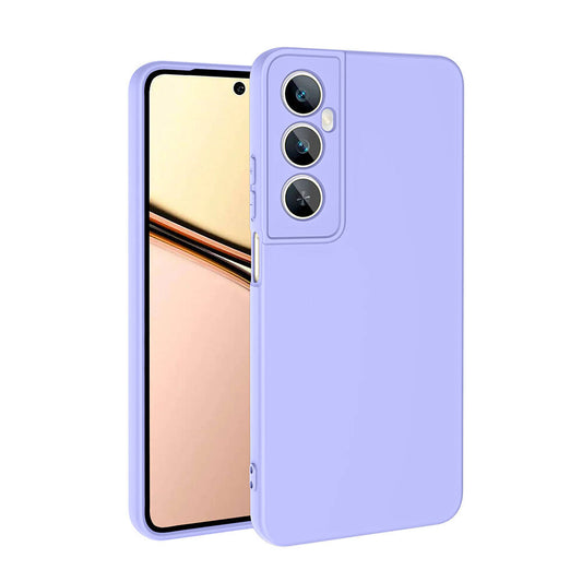 Realme C65 4G Case Zore Mara Launch Cover Lilac