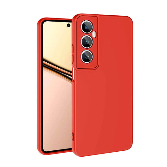 Realme C65 4G Case Zore Mara Launch Cover Red