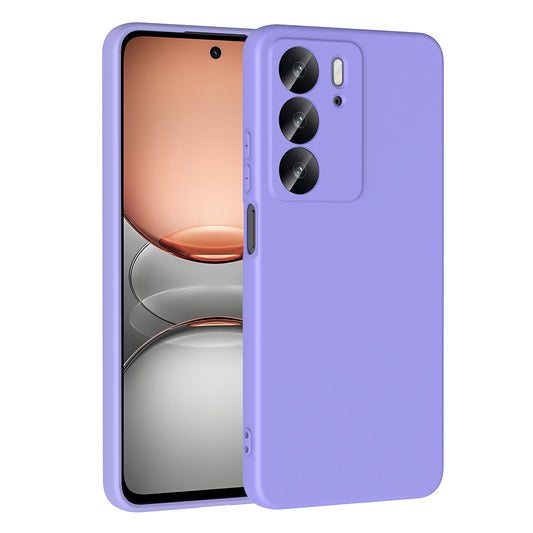 Realme C75 Case Zore Mara Launch Cover Lilac