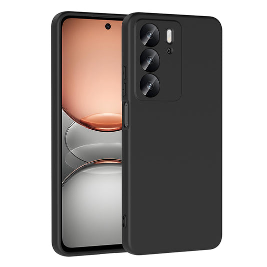Realme C75 Case Zore Mara Launch Cover Black