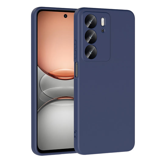 Realme C75 Case Zore Mara Launch Cover Navy Blue