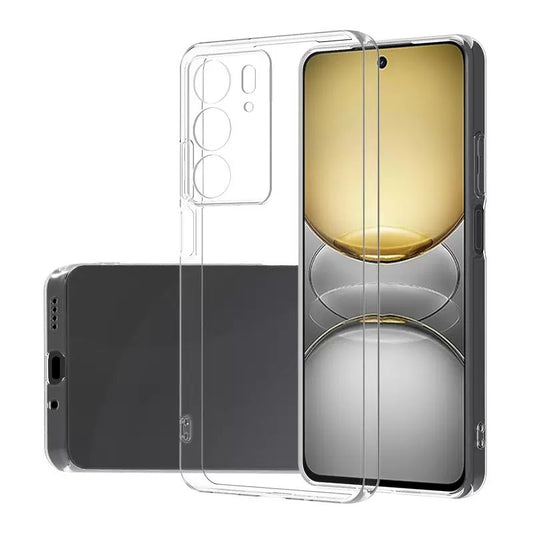 Realme C75 Case Zore Super Silicone Cover Transparent