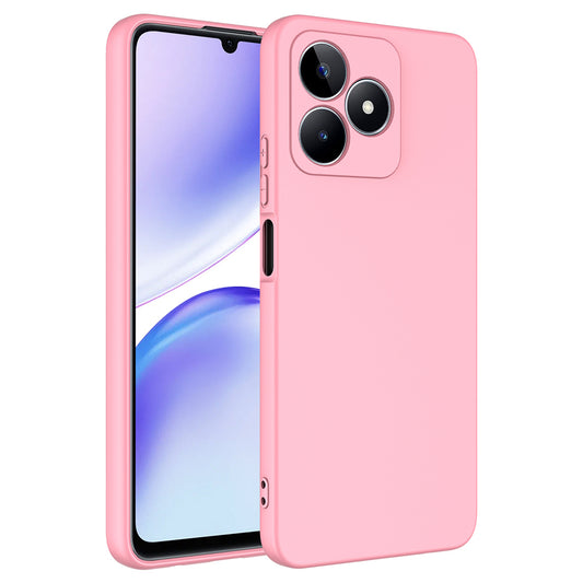 Realme Note 50 Case Zore Mara Launch Cover Pink Open