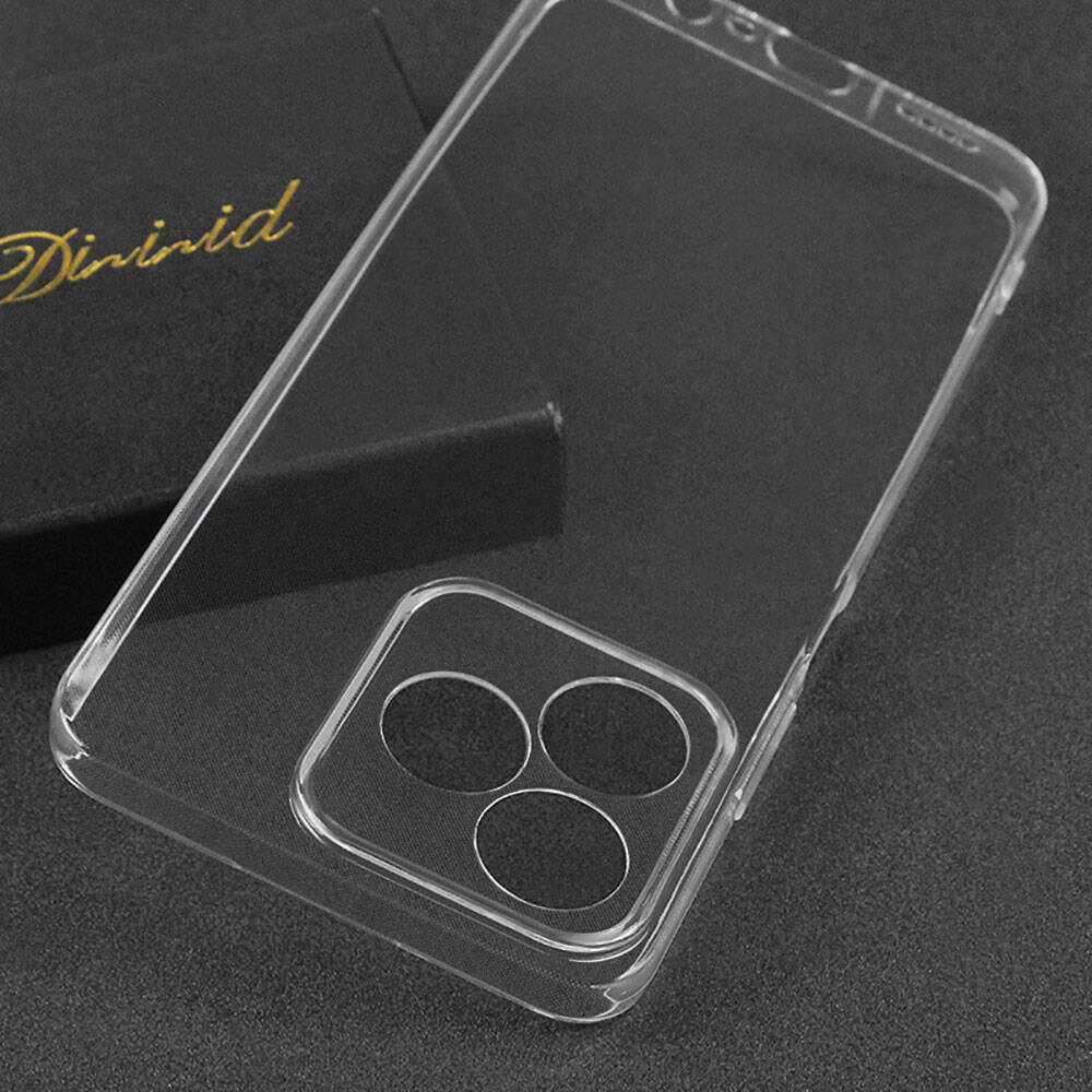 Realme Note 50 Case Zore Super Silicone Cover Transparent